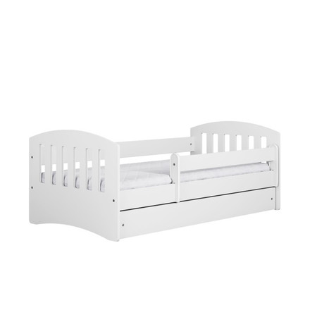 Dětská postel s úložným prostorem Classic 80x140 cm Bez matrace Bílá Signal-nabytek
