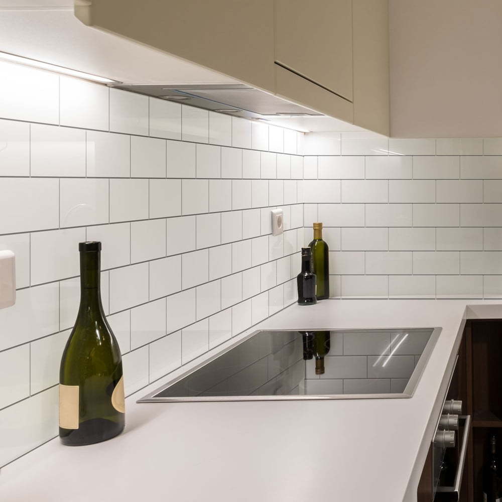 Sada samolepek na kachličky 30 ks 20x10 cm Subway Tiles White – Ambiance Ambiance