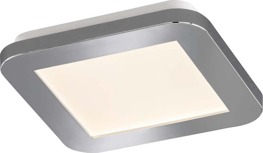 Šedé LED stropní svítidlo 17x17 cm Gotland – Fischer & Honsel Fischer & Honsel