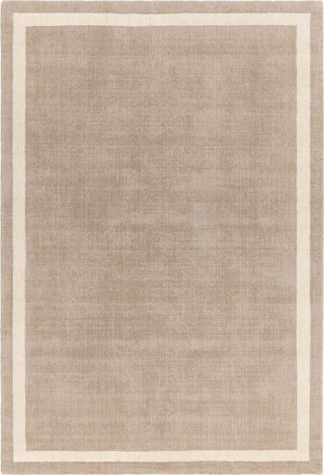 Béžový ručně tkaný vlněný koberec 68x240 cm Albi – Asiatic Carpets Asiatic Carpets
