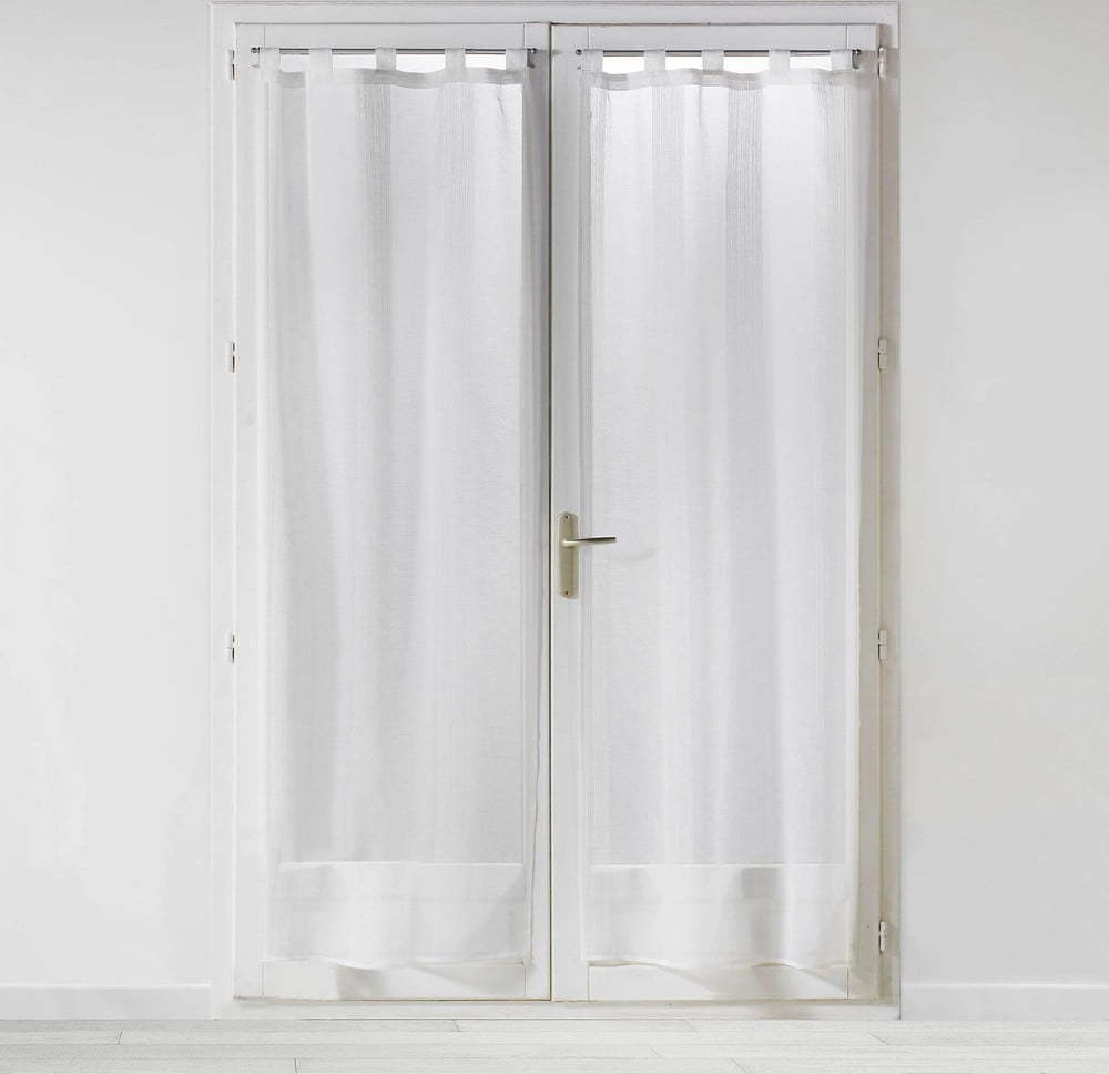 Bílé voálové záclony v sadě 2 ks 70x200 cm Salina – douceur d'intérieur Douceur d intérieur