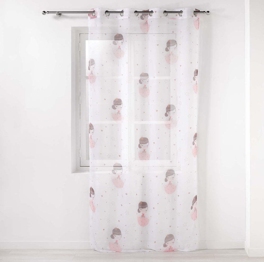 Dětská záclona 140x240 cm Petite Princesse – douceur d'intérieur Douceur d intérieur