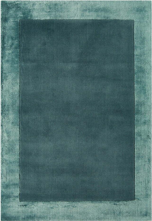 Ručně tkaný koberec s příměsí vlny v petrolejové barvě 200x290 cm Ascot – Asiatic Carpets Asiatic Carpets
