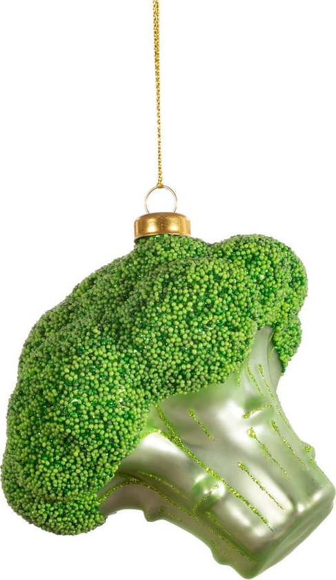Skleněná vánoční ozdoba Broccoli – Sass & Belle Sass & Belle