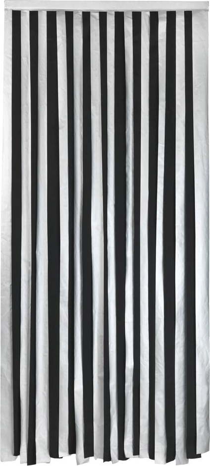 Termo závěs do dveří v černo-stříbrné barvě 90x200 cm – Maximex Maximex