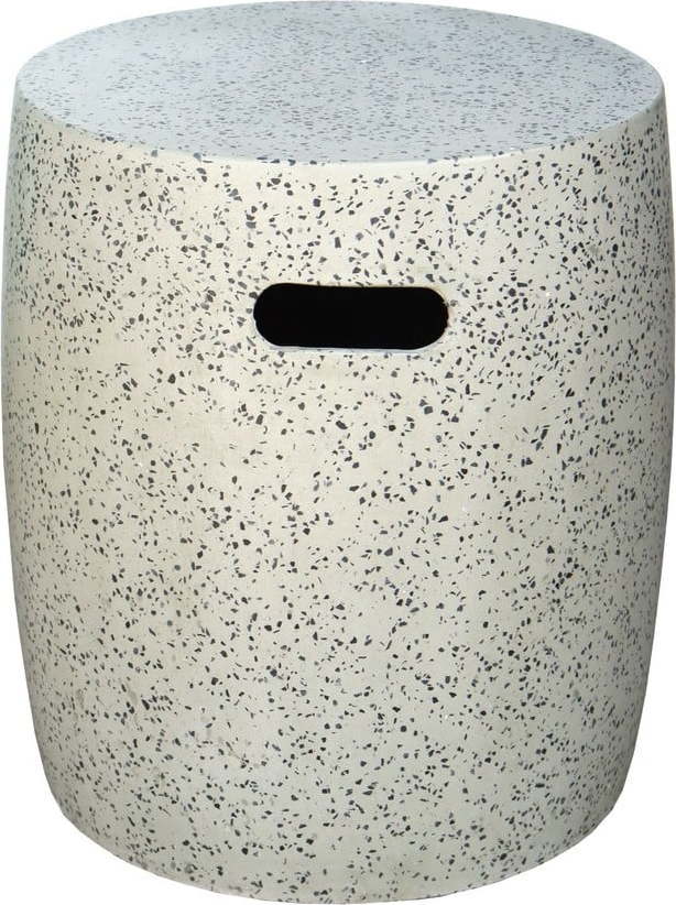 Terrazzo kulatý zahradní odkládací stolek ø 40 cm Terrazzo – LDK Garden LDK Garden