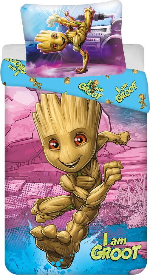 Bavlněné dětské povlečení na jednolůžko 140x200 cm Groot – Jerry Fabrics Jerry Fabrics