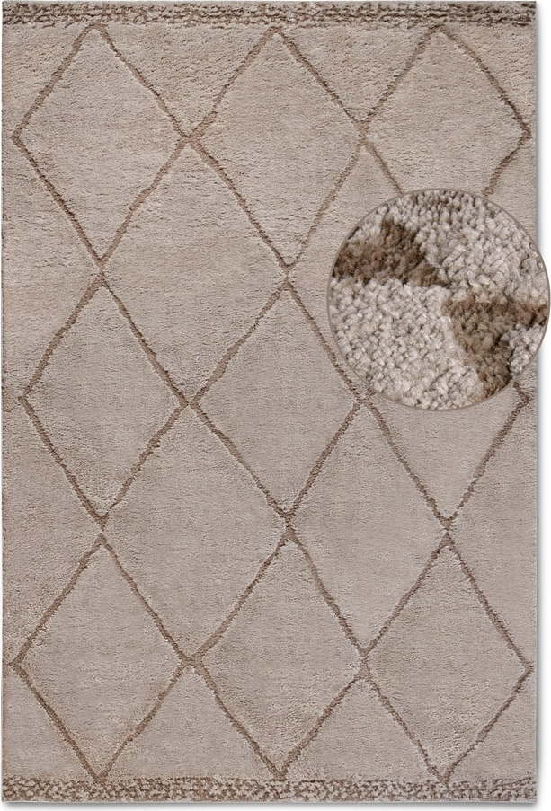 Béžový koberec 120x170 cm Perrotin Beige – Elle Decoration Elle Decoration