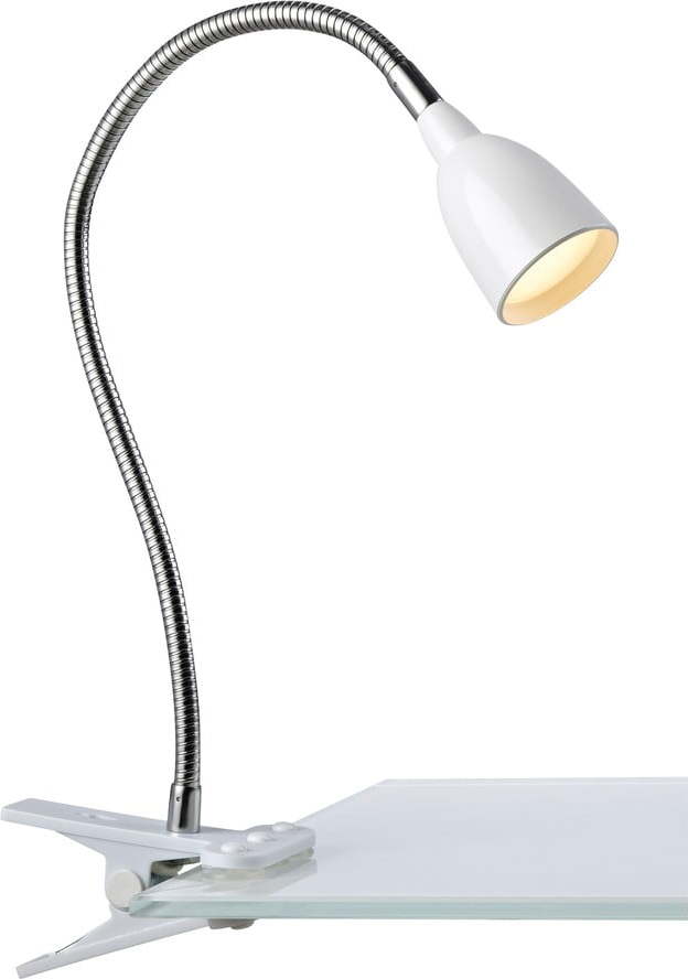 Bílá LED stolní lampa (výška 10