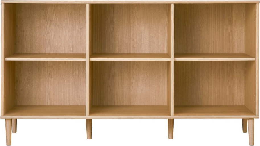 Knihovna v dekoru dubu v přírodní barvě 133x75 cm Mistral – Hammel Furniture Hammel Furniture