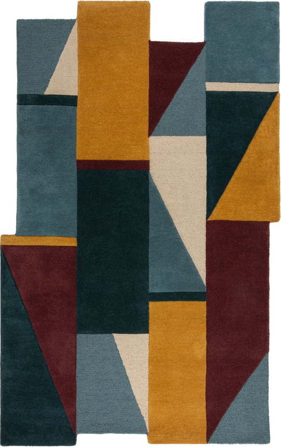 Ručně tkaný vlněný koberec 150x240 cm Shuffle Shaped – Flair Rugs Flair Rugs