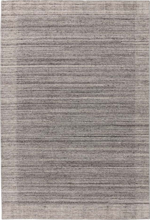 Šedý ručně tkaný vlněný koberec 120x170 cm Larson – Asiatic Carpets Asiatic Carpets