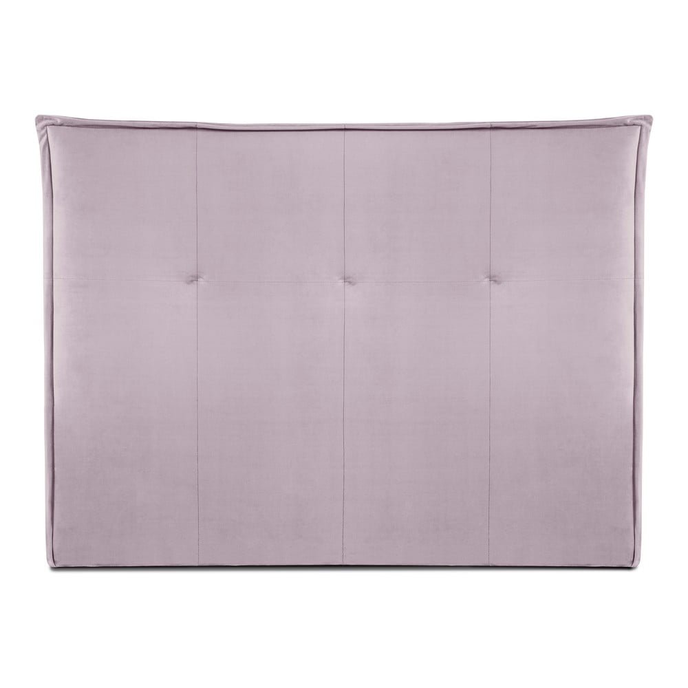 Světle růžové čelo postele 140x120 cm Monica – Milo Casa Milo Casa