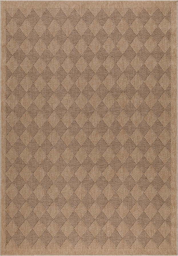 Venkovní koberec v černo-přírodní barvě 160x230 cm Dhaka – Ayyildiz Carpets Ayyildiz Carpets