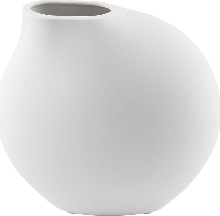 Světle šedá porcelánová váza (výška 14 cm) Nona – Blomus Blomus